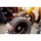 trocar pneu de carro Vila Operária